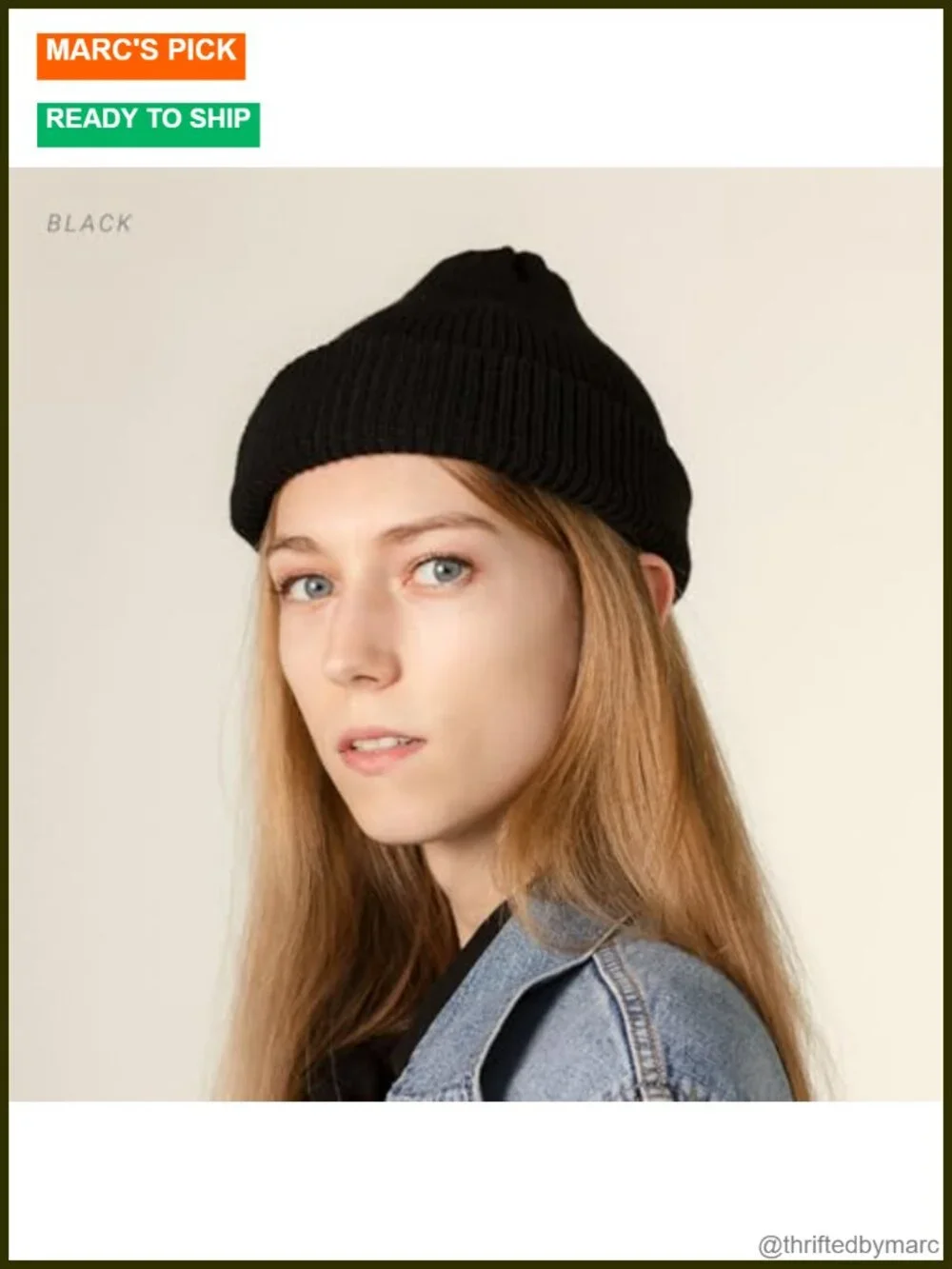 Short Knit Beanie Classic Cuff Skull Cap Winter Stylish Trawler Sailor Hat